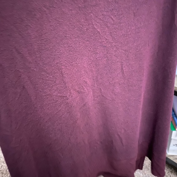 Bundle! 2 size 1x Xersion Tops Gray and Burgundy - Picture 4 of 11